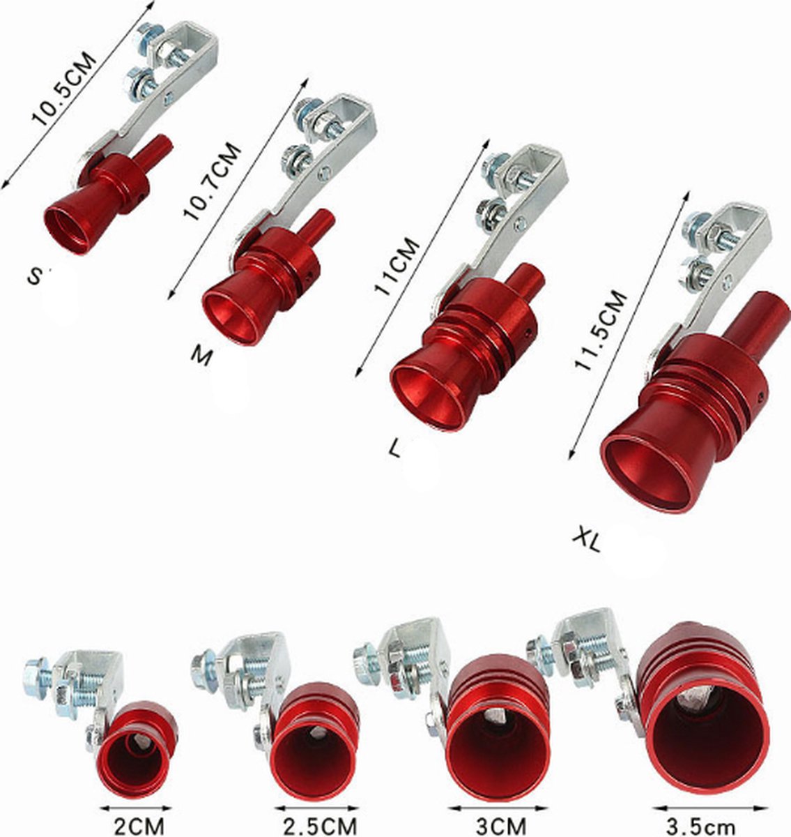 Car turbo exhaust whistle 2.0-2.4L — view 7