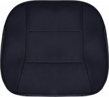 PU leather car seat cushion black — view 2
