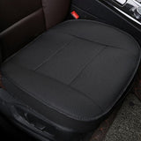 PU leather car seat cushion black — view 3
