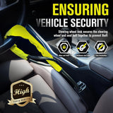 Universal steering wheel belt lock yellow — view 4