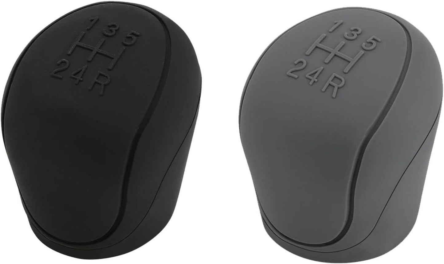 Silicone gear shift knob covers 2 pack 6-speed — view 2