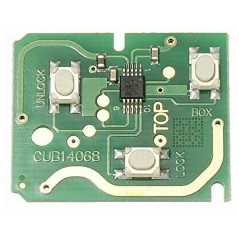 Ford 3-button 433 MHz fob remote key — view 6