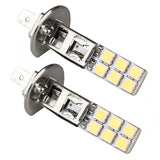 2 pcs H1 LED headlight bulbs kit 6000K 55W — view 3
