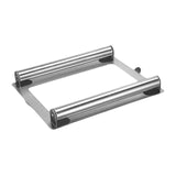 Steel tyre shine applicator rim stand — view 2
