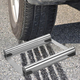 Steel tyre shine applicator rim stand — view 4