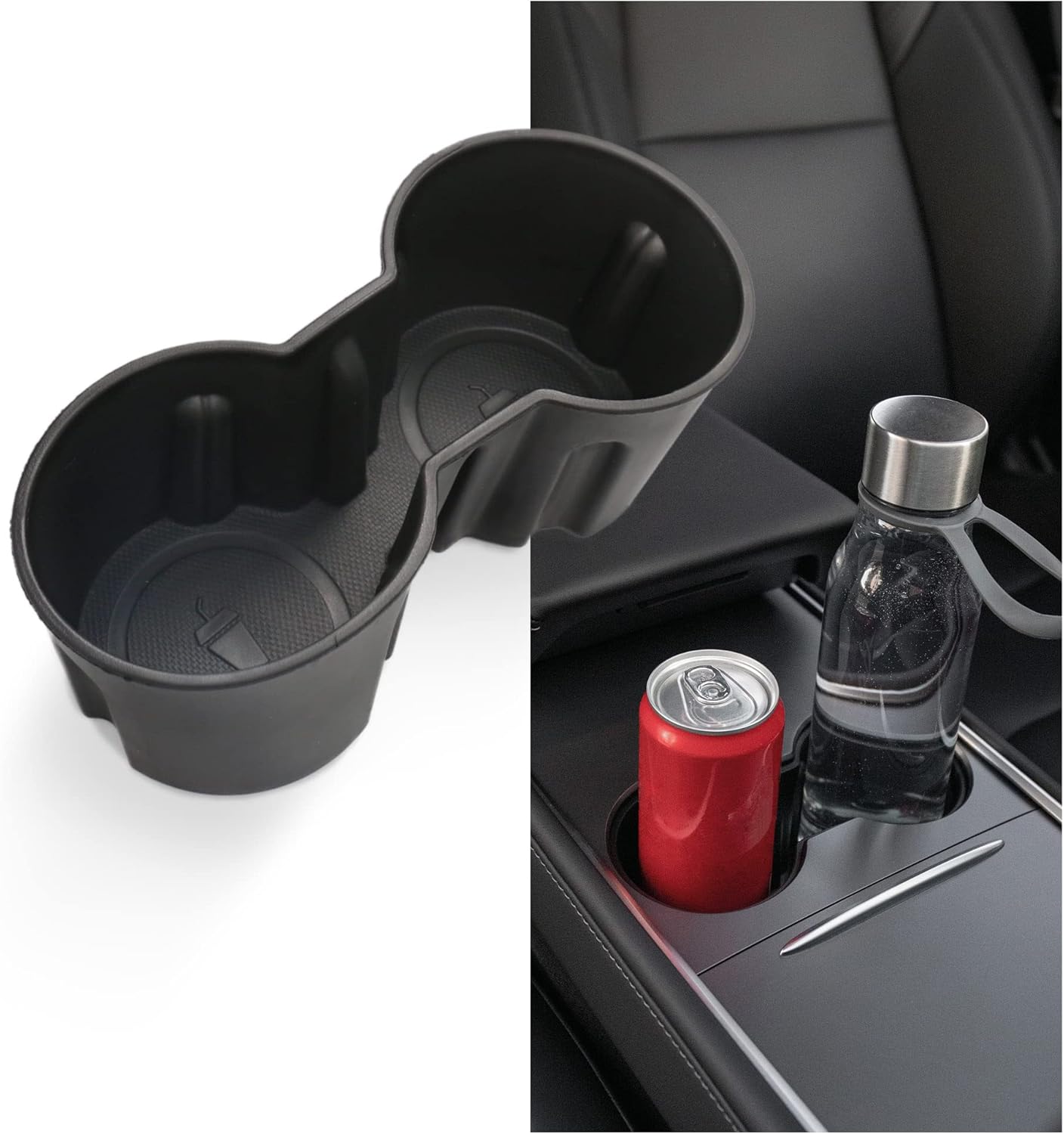 Tesla Model Y Model 3 cup holder — view 3