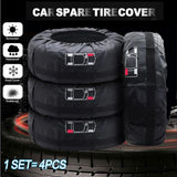 Car tyre covers 4pcs 19-23 inch waterproof — view 3