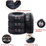 Car tyre covers 4pcs 19-23 inch waterproof — view 4