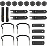 Universal roof box brackets 4 pcs U-shaped — view 3