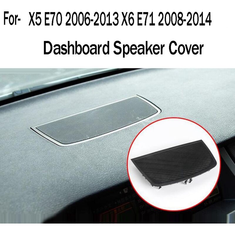 BMW X5 E70 X6 E71 dashboard speaker grille — view 3