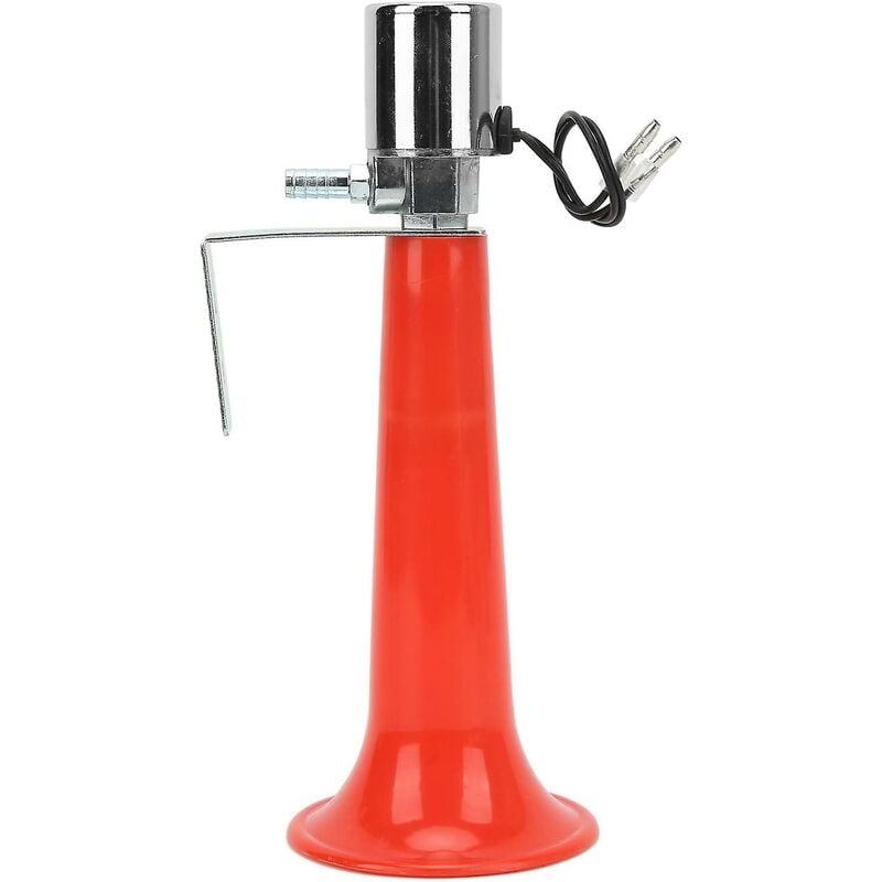 180dB universal truck horn 12V 24V red — view 2