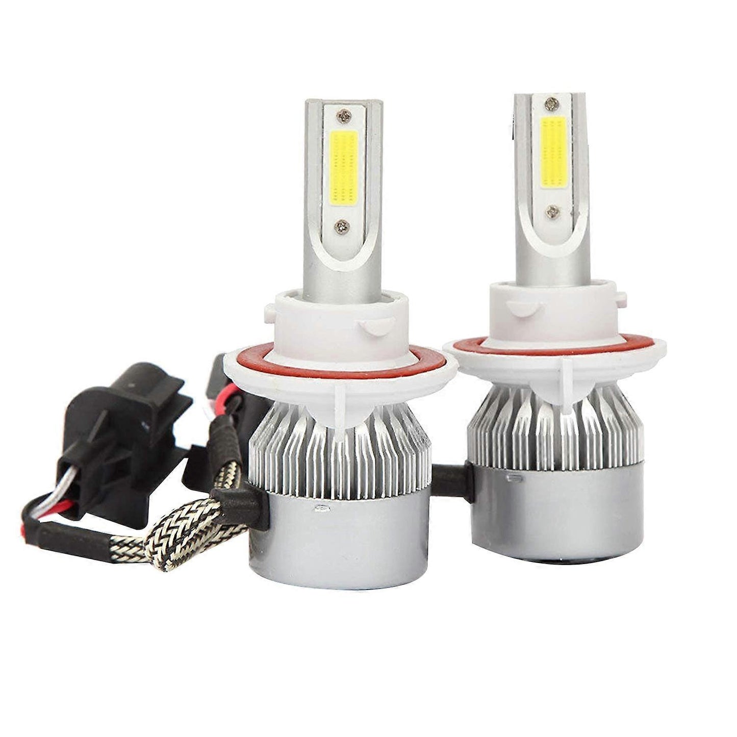 2-pack H13/9008 LED headlight kit 72W 6500K — view 2