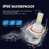 2-pack H13/9008 LED headlight kit 72W 6500K — view 4