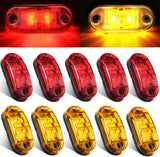 10pcs 2.5 inch LED trailer side marker lights — view 3