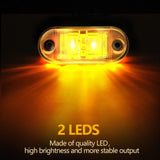 10pcs 2.5 inch LED trailer side marker lights — view 6