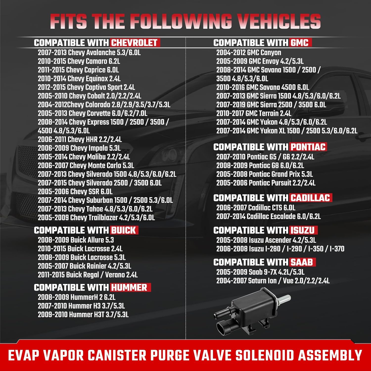 Vapor canister purge solenoid valve 214-1680 — view 3