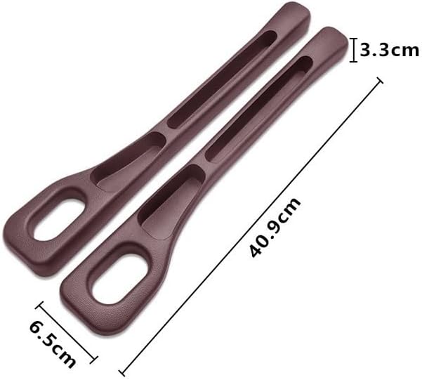 Universal car seat gap filler strip black pair — view 3