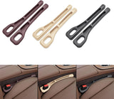 Universal car seat gap filler strip black pair — view 4
