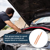 10pcs automotive braided copper ground straps — view 6