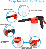 Car foam gun adjustable ratio snow soap — view 4