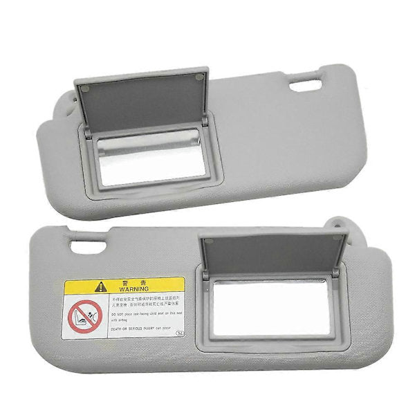 Car sun visor with mirror grey 2014-2017 — view 4