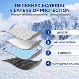 Windshield snow cover magnetic 140x94cm — view 5