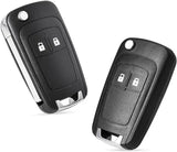 Vauxhall Opel 2-button key shell case 2pcs — view 2