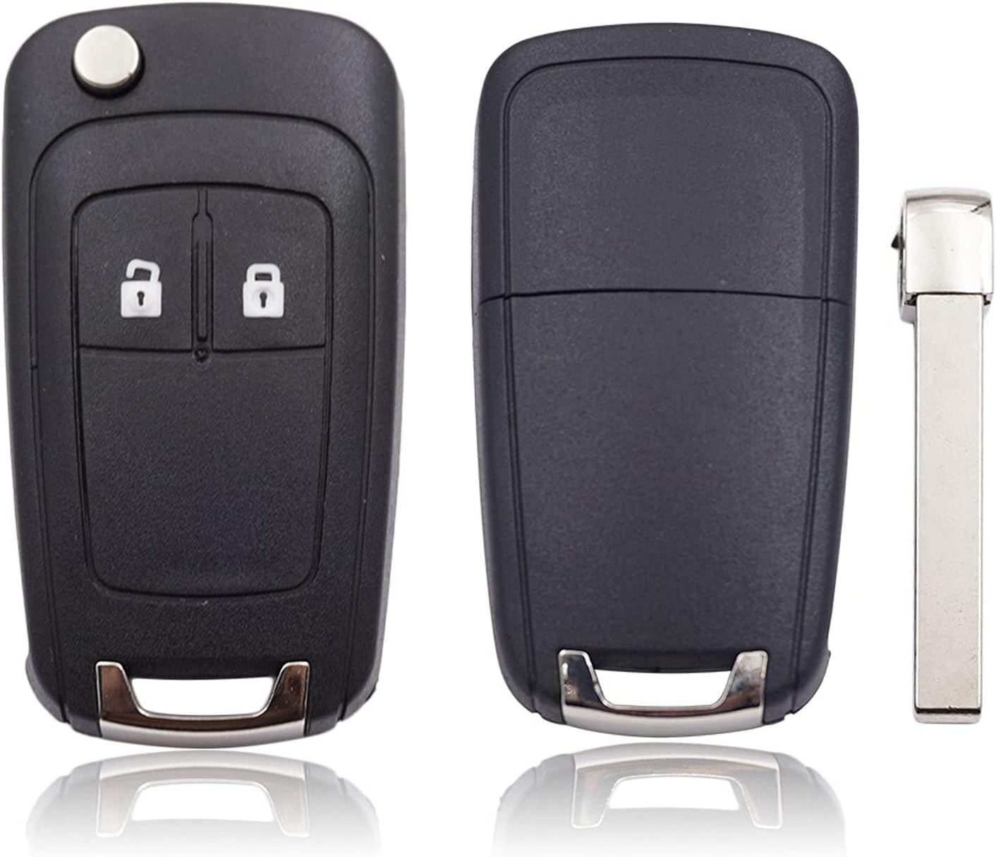 Vauxhall Opel 2-button key shell case 2pcs — view 5