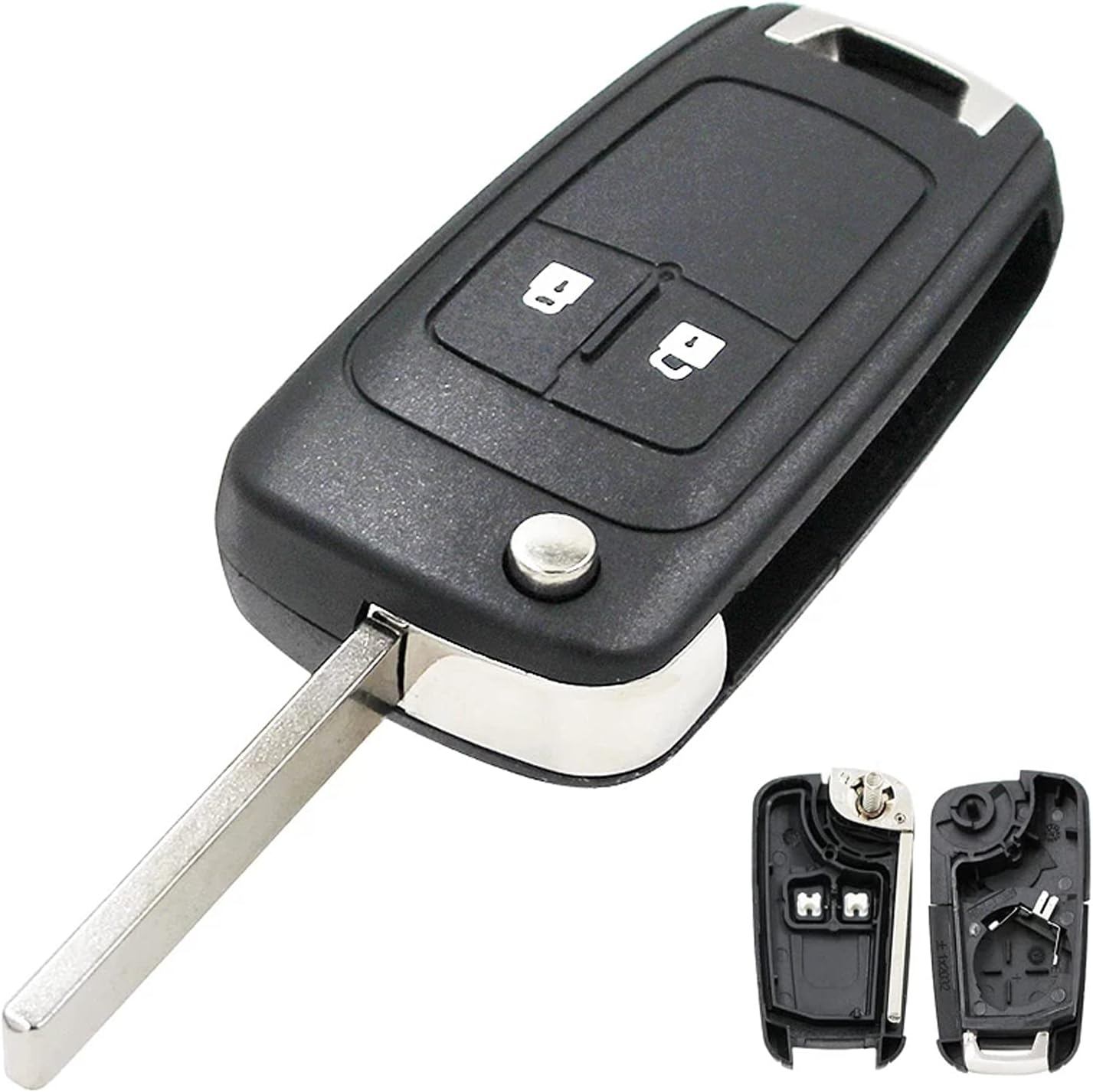 Vauxhall Opel 2-button key shell case 2pcs — view 6