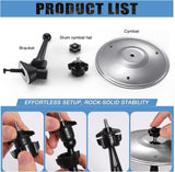 Car drum cymbal air valve bracket 2 pcs — view 8