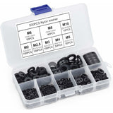 Black plastic lock washers 500pcs M2.5-M10 — view 5