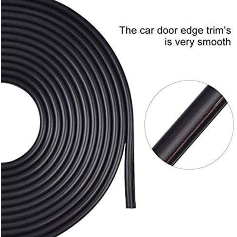 Car door edge protector rubber strip 5m — view 5