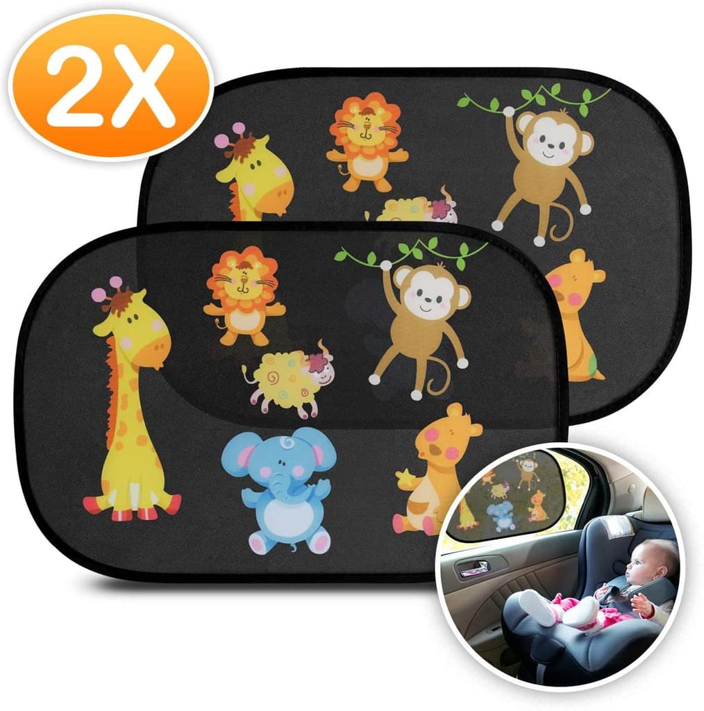 Car side window sunshade for baby — view 3