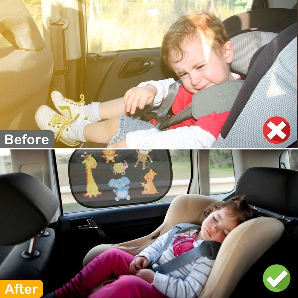 Car side window sunshade for baby — view 5