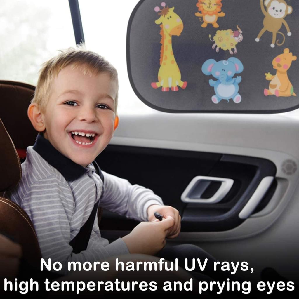Car side window sunshade for baby — view 6