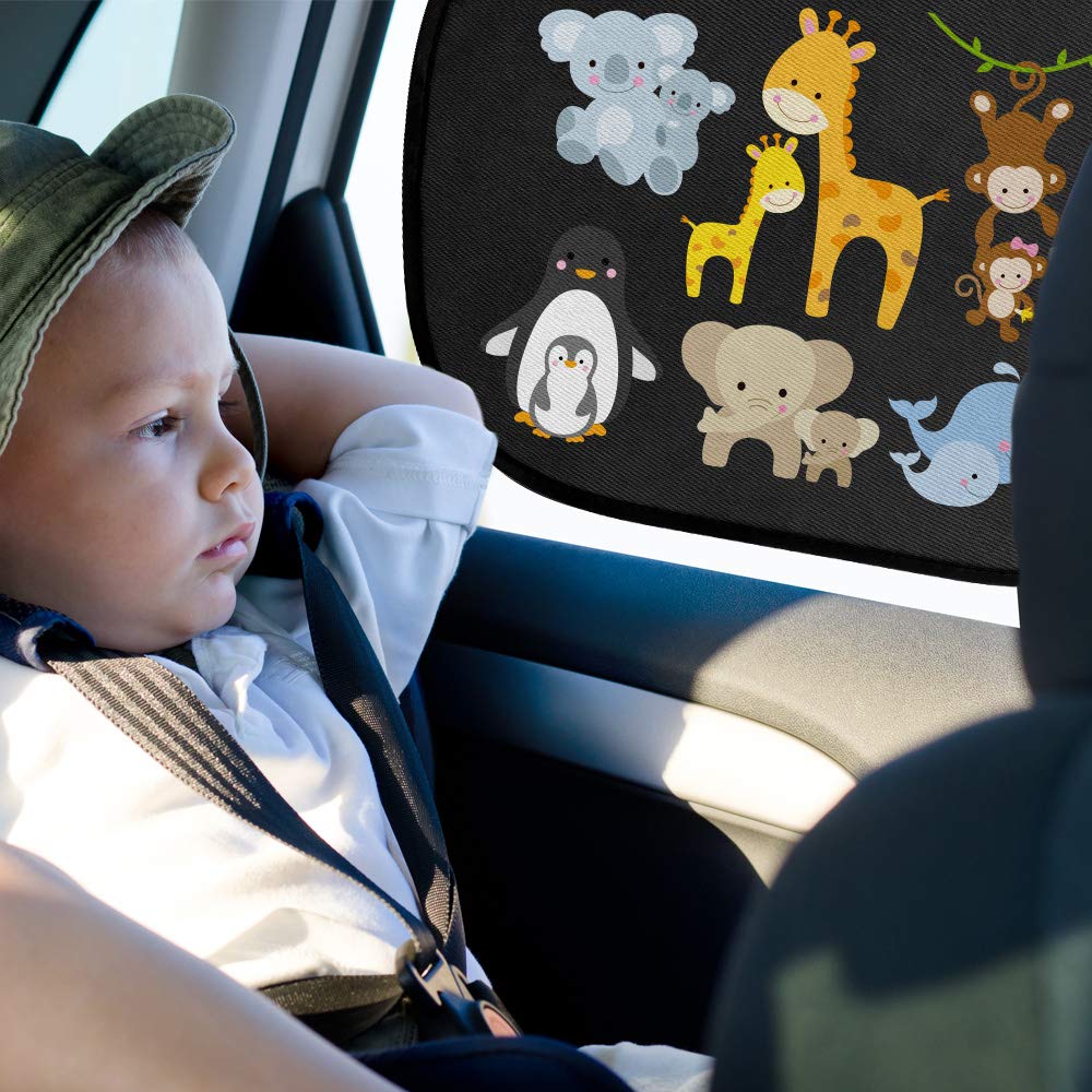 Car side window sunshade for baby — view 8