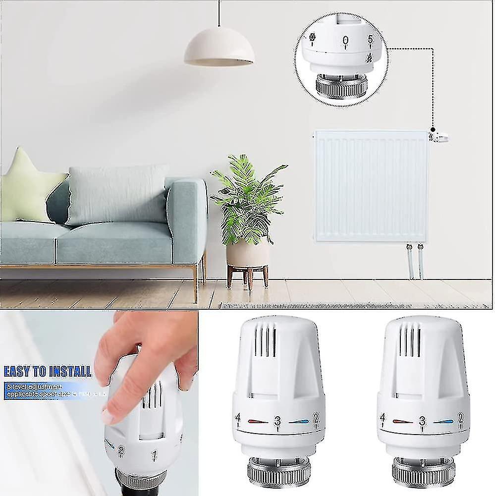 Thermostatic head M30x1.5 radiator valve — view 5