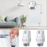 Thermostatic head M30x1.5 radiator valve — view 5