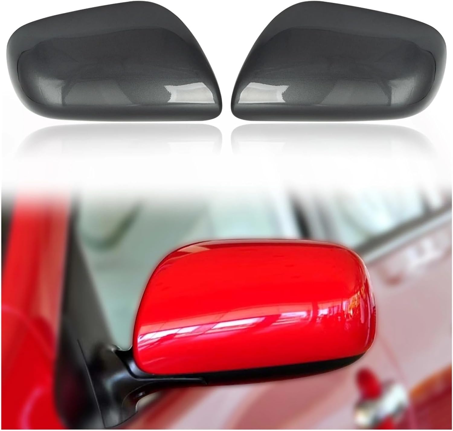 Toyota Corolla 2007-2013 mirror cover silver right — view 3
