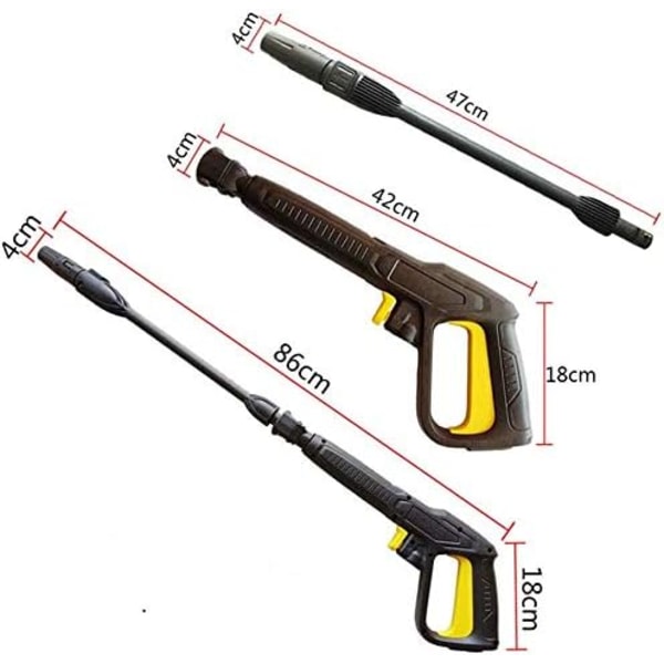 Karcher K2-K7 high pressure washer gun — view 3