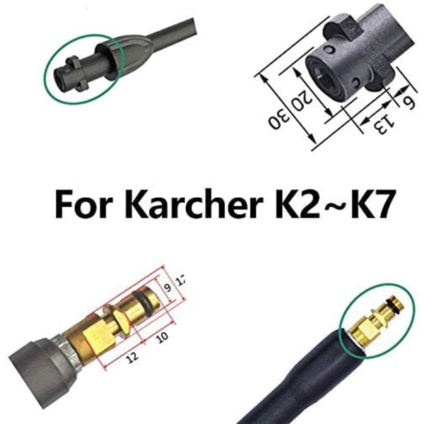 Karcher K2-K7 high pressure washer gun — view 4