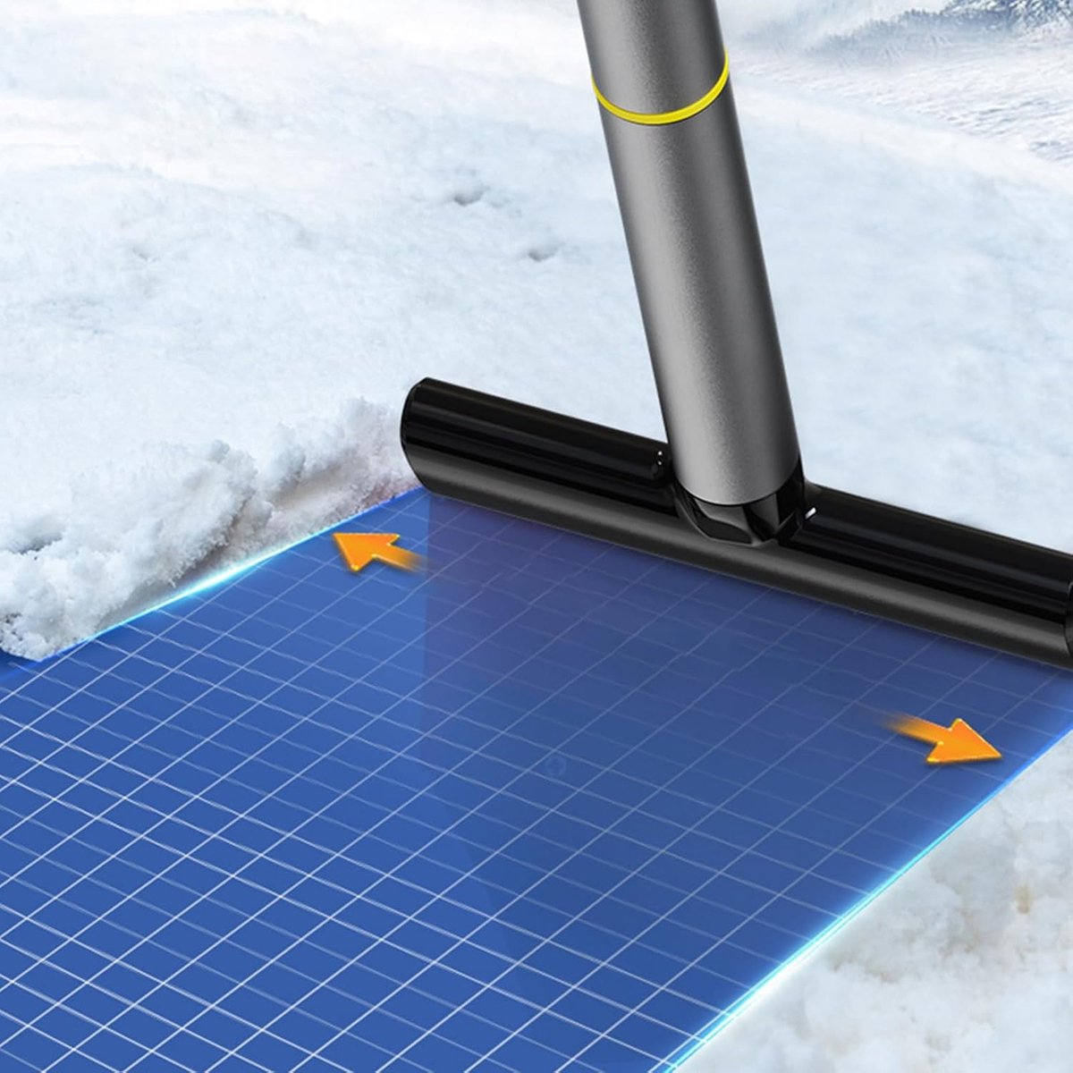 Car snow removal and windshield cleaning tools — view 7