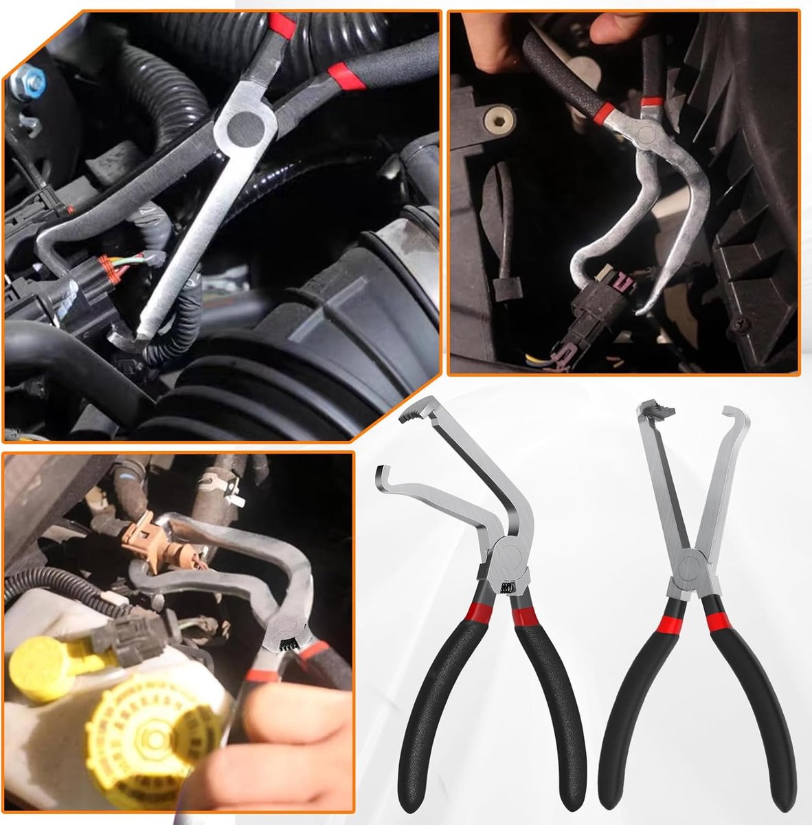 2-pack auto electrical disconnect pliers set — view 8