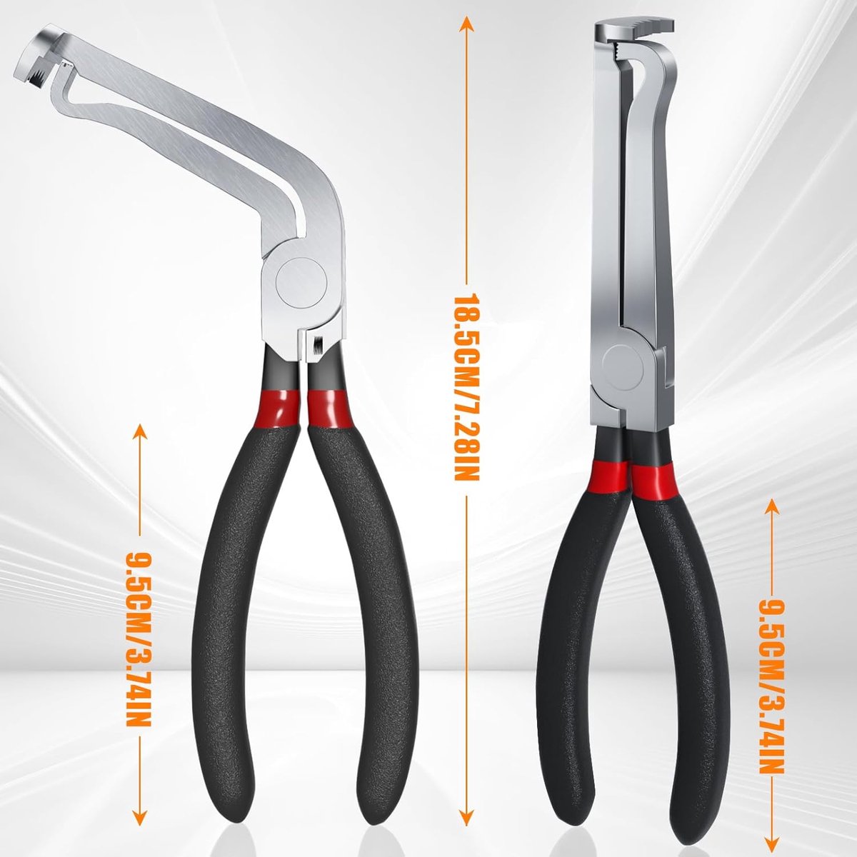 2-pack auto electrical disconnect pliers set — view 9
