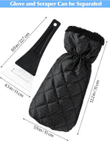 Snow shovel windshield ice scraper set — view 3