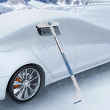 3-in-1 snow brush and ice scraper extendable — view 3