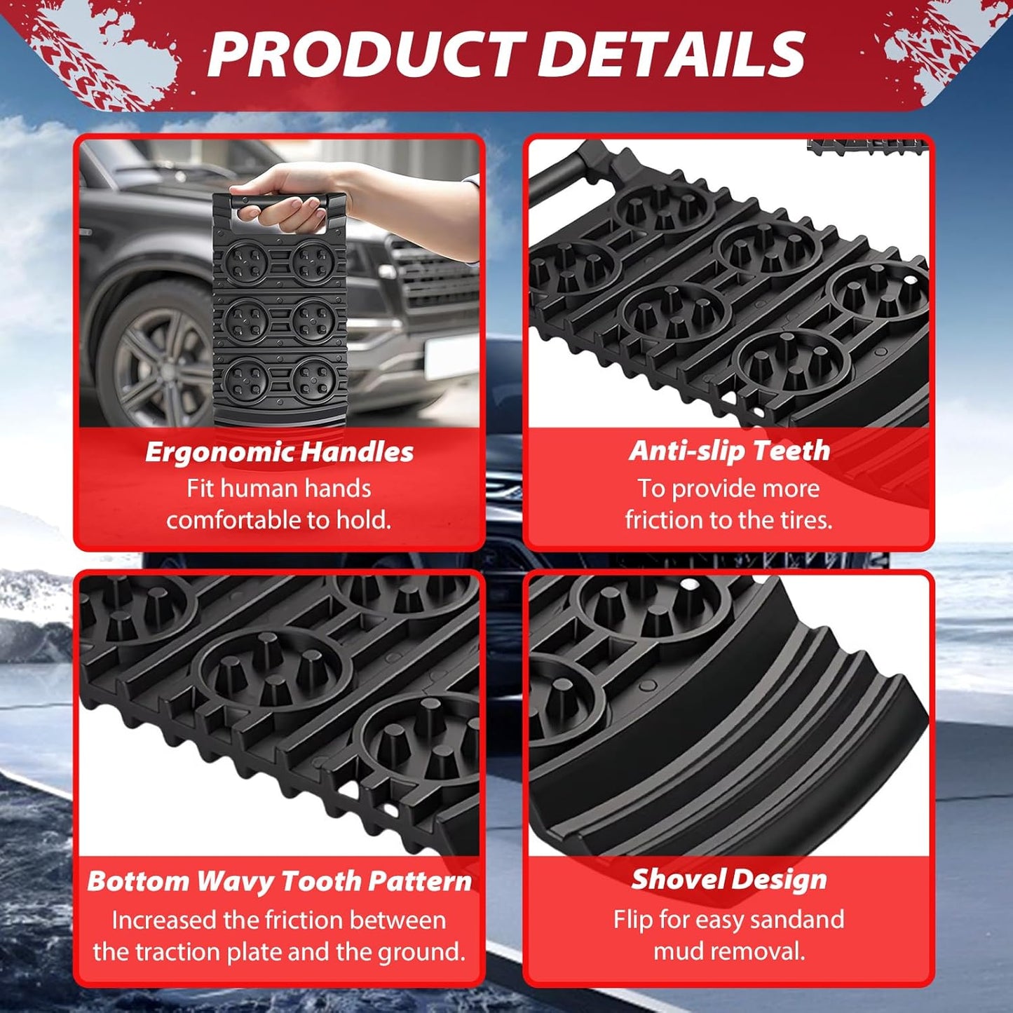 Off-road traction plates pack of 2 — view 7