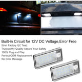 Audi A3 A4 A6 LED license plate lamp bulb 2pcs — view 5