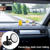 20 piece black car rubber duck holder — view 5