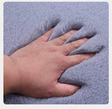 3 pack plush faux fur car seat covers — view 3